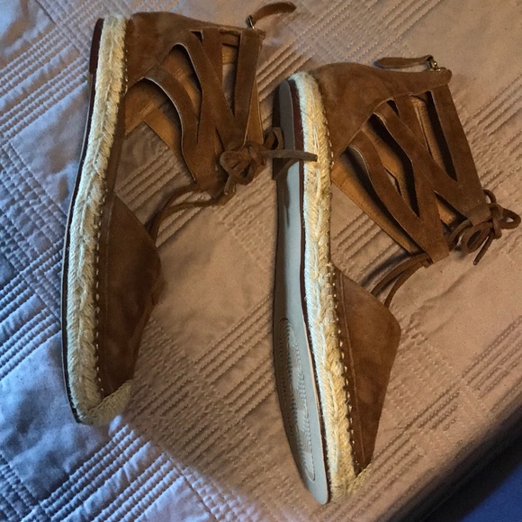 CASLON | Suede lace up espadrilles - Picture 5 of 7